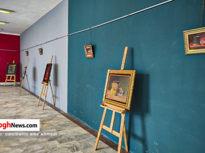 تصاویر/ افتتاح نمایشگاه نقاشی در نوشهر