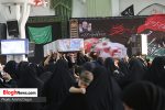 تصاویر/ وداع با شهید تازه تفحص شده در مراسم شیرخوارگان حسینی نوشهر