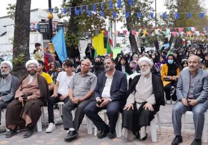 حماسه افرینی مردم نوشهر در اجتماع بزرگ عزت محمدی و شکوه فاطمی