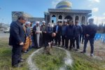 کلنگ مجتمع فرهنگی تجاری امامزاده محمد ع نوشهر به زمین زده شد