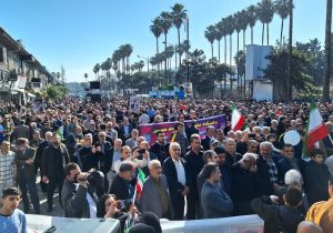 گزارش تصویری شکوه حضور مردم نوشهر در راهپیمایی ۲۲ بهمن ۱۴۰۲